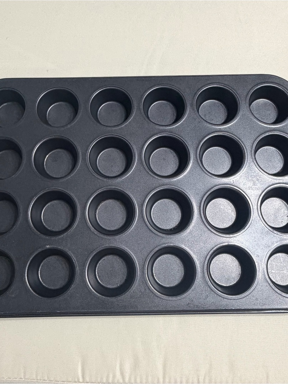 Nonstick Black Mini Muffin or Cupcake Pan - Home Party Supplies
